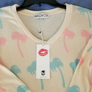Wildfox Palm Tree Sweater